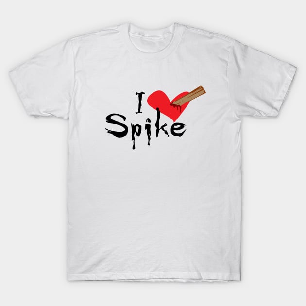 I Love Spike T-Shirt by Kayllisti